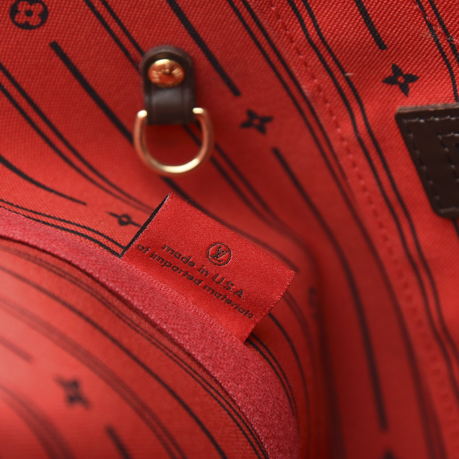 Louis Vuitton Damier Ebene Neverfull MM 7 of 11