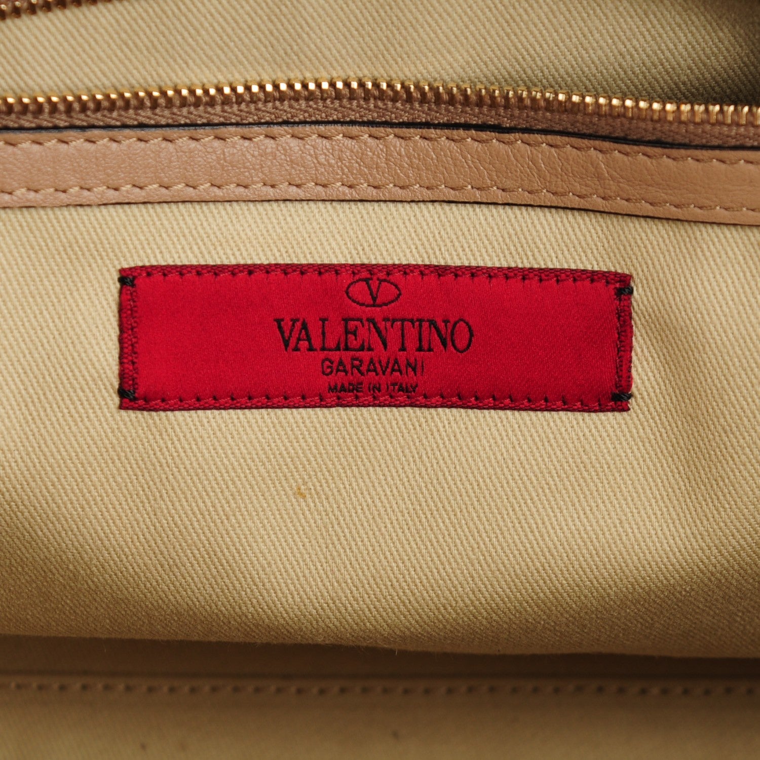 Valentino Garavani Vitello Rockstud Double Handle Tote Alpaca 6 of 18