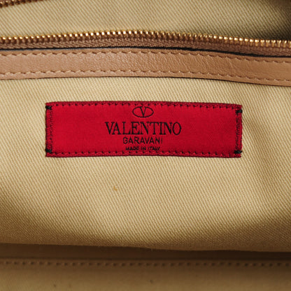 Valentino Garavani Vitello Rockstud Double Handle Tote Alpaca 6 of 18