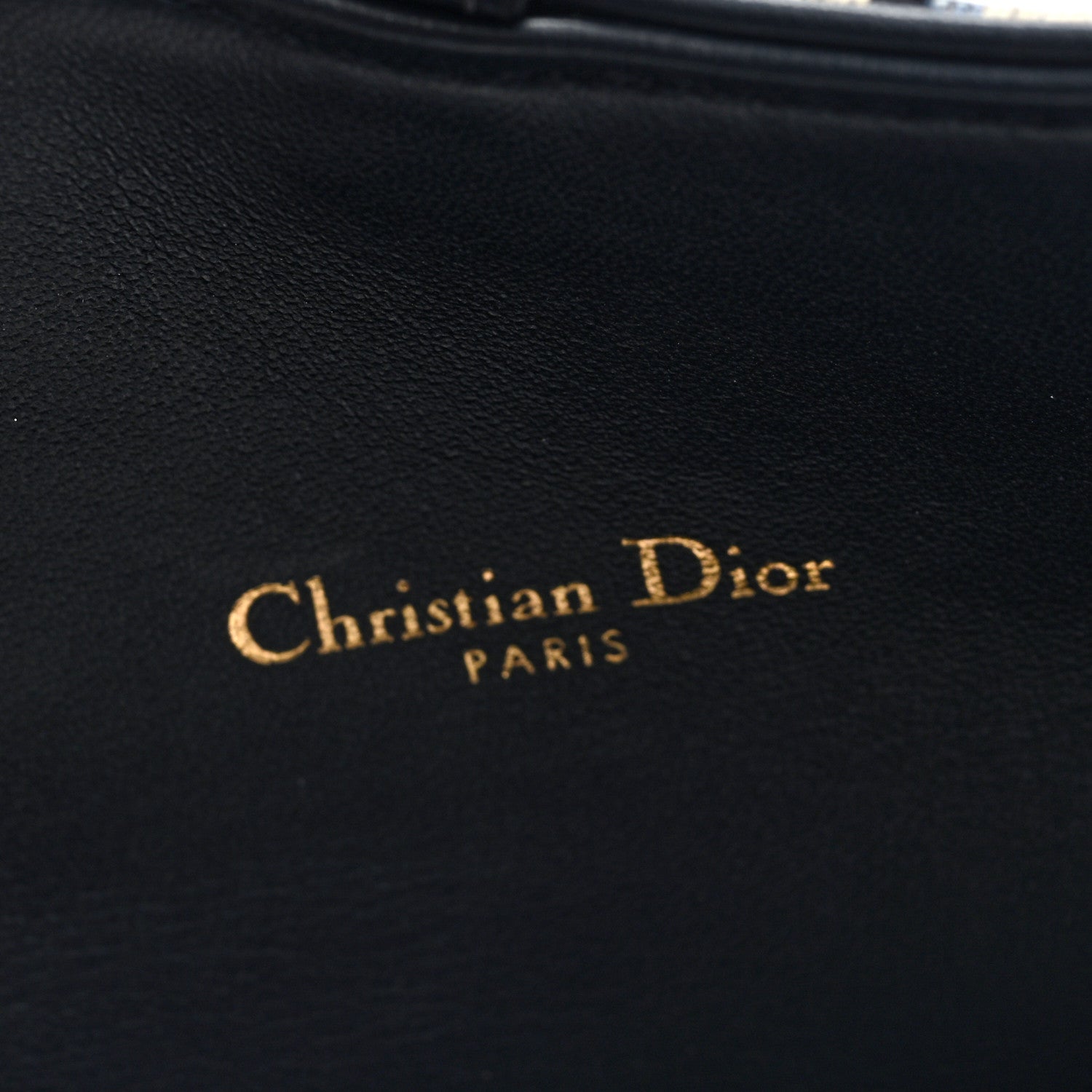 Christian Dior Oblique Saddle Chain Long Wallet Blue 6 of 9