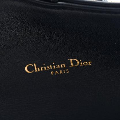 Christian Dior Oblique Saddle Chain Long Wallet Blue 6 of 9