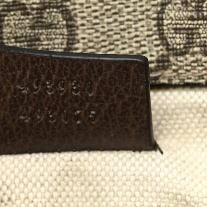 Gucci GG Supreme Monogram Neo Vintage Web Belt Bag Brown 7 of 13