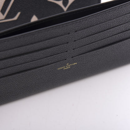 Louis Vuitton Empreinte Monogram Giant Felicie Pochette Black Beige 12 of 13