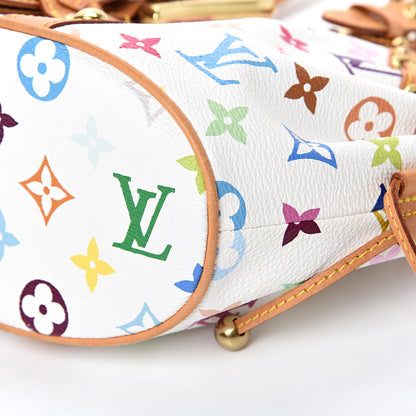 Louis Vuitton Monogram Multicolor Theda GM White 9 of 11