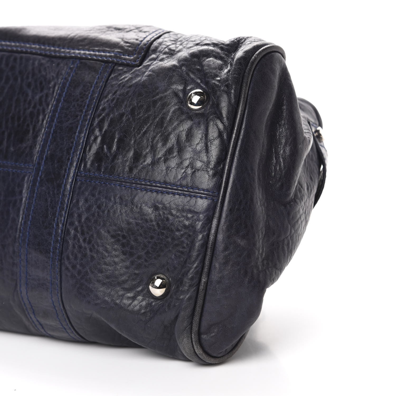 Balenciaga Agneau Whistle Shoulder Bag Marine 8 of 12