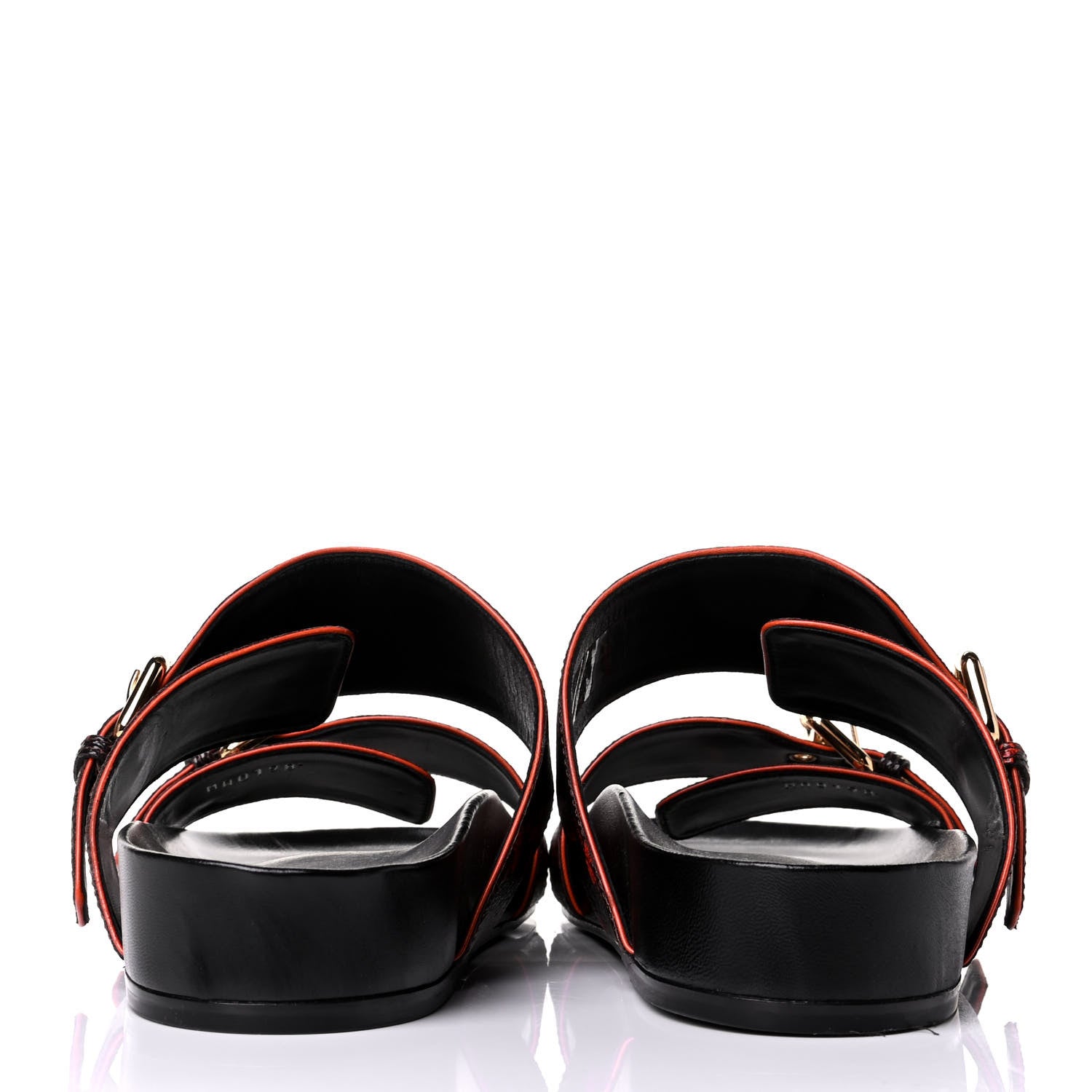 Louis Vuitton Catogram Bom Dia Flat Mule 37 Black Marron 3 of 5