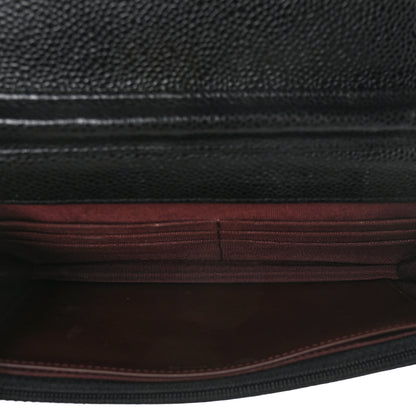 Chanel Caviar Quilted Wallet On Chain WOC Black 5 of 11