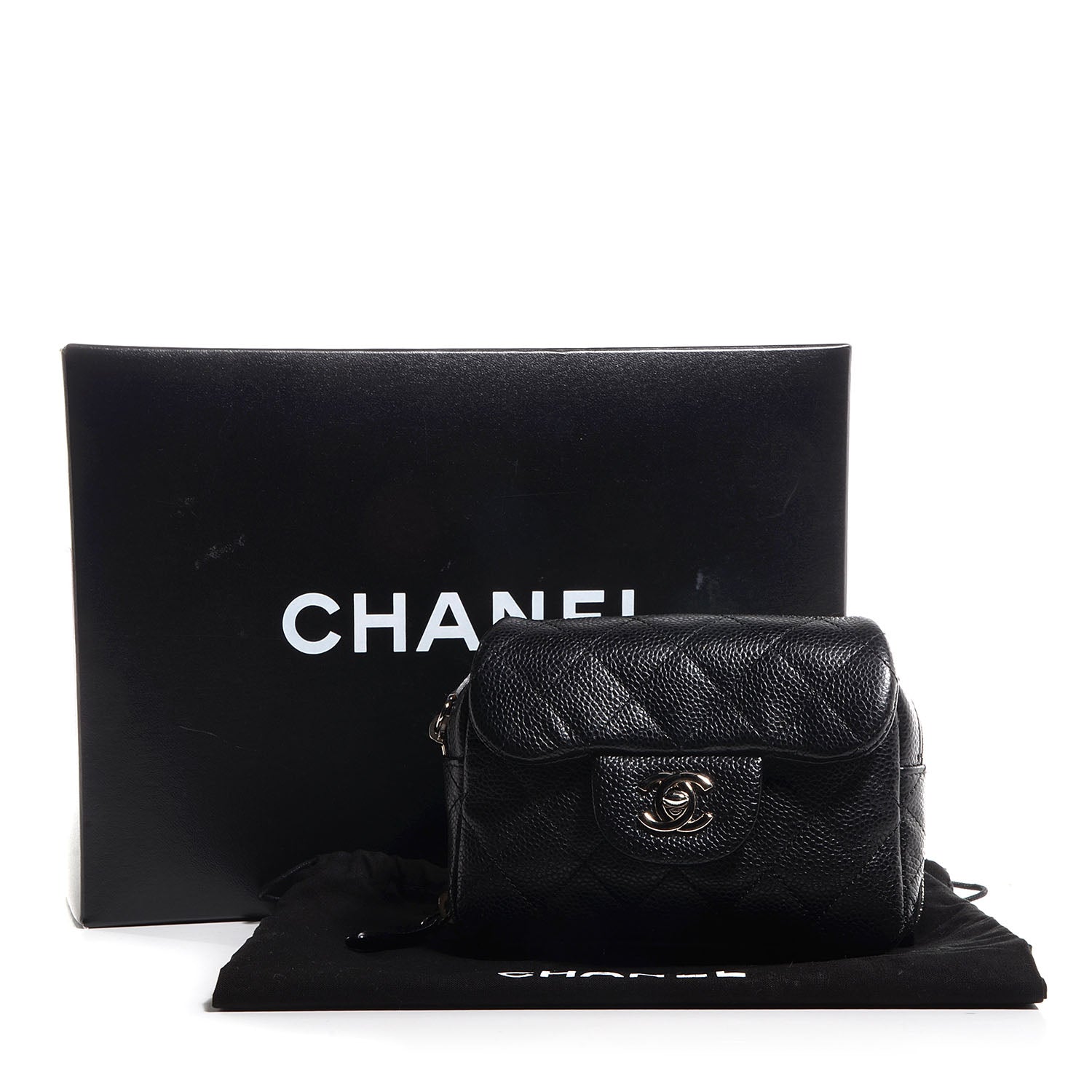 Chanel Caviar Quilted New Mini Flap Black 9 of 9