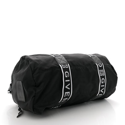 Givenchy Nylon Logo Gym Duffle Black 4 of 9