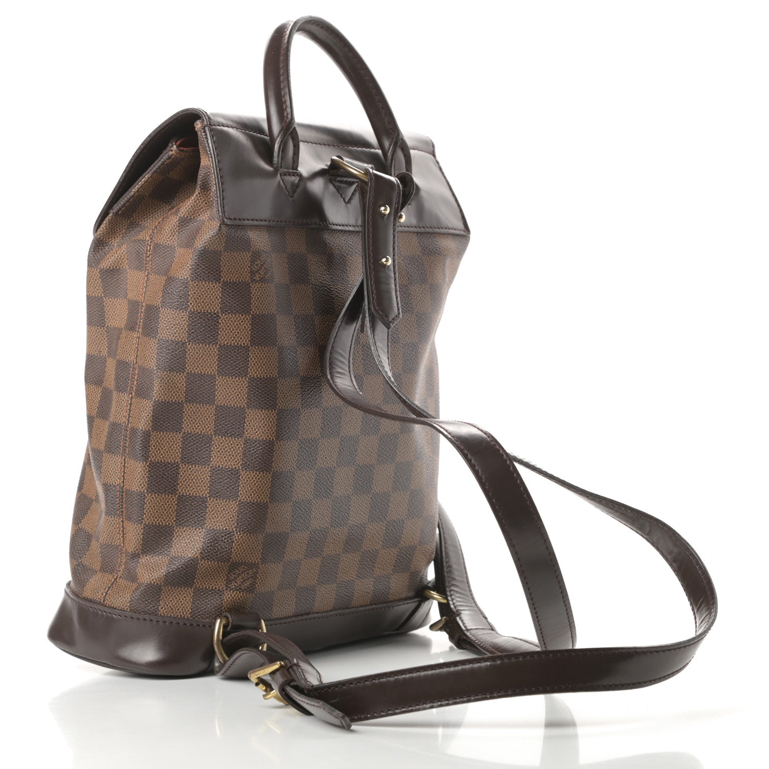Louis Vuitton Damier Ebene Soho Backpack 3 of 16
