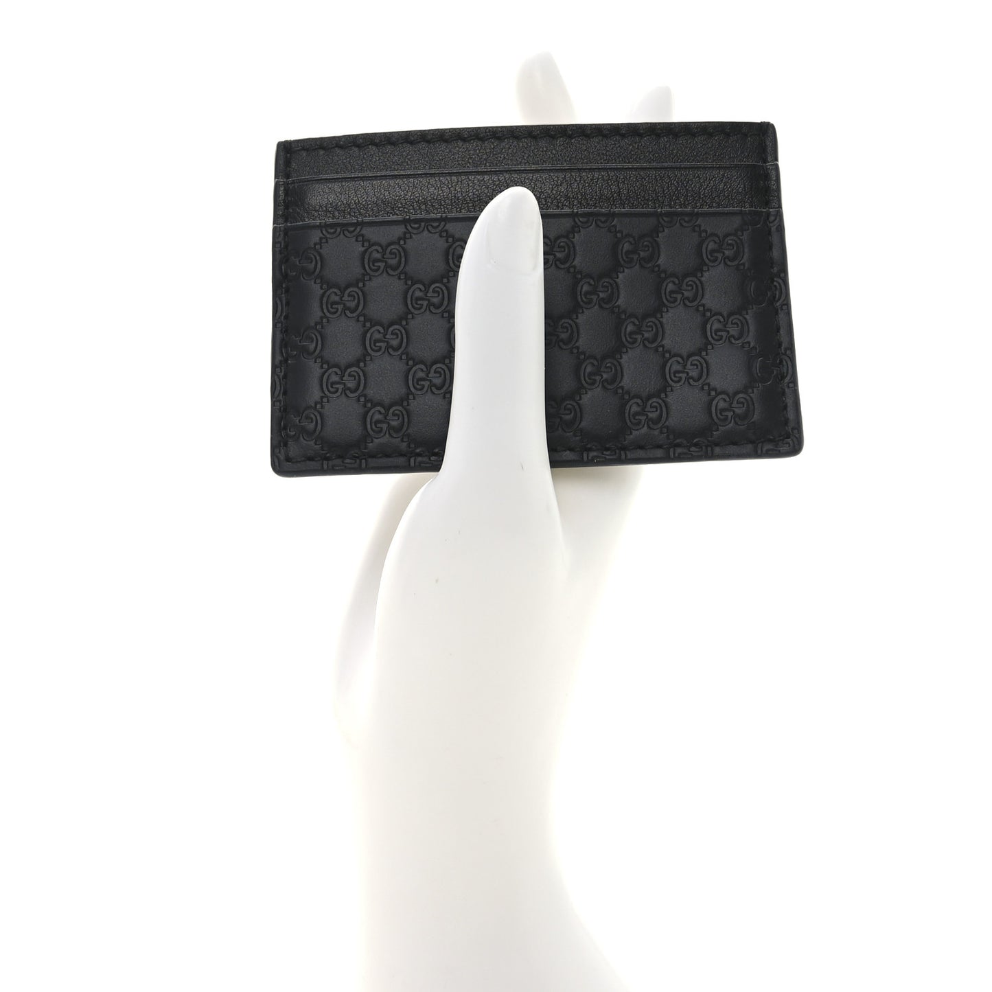 Microguccissima Card Holder Black