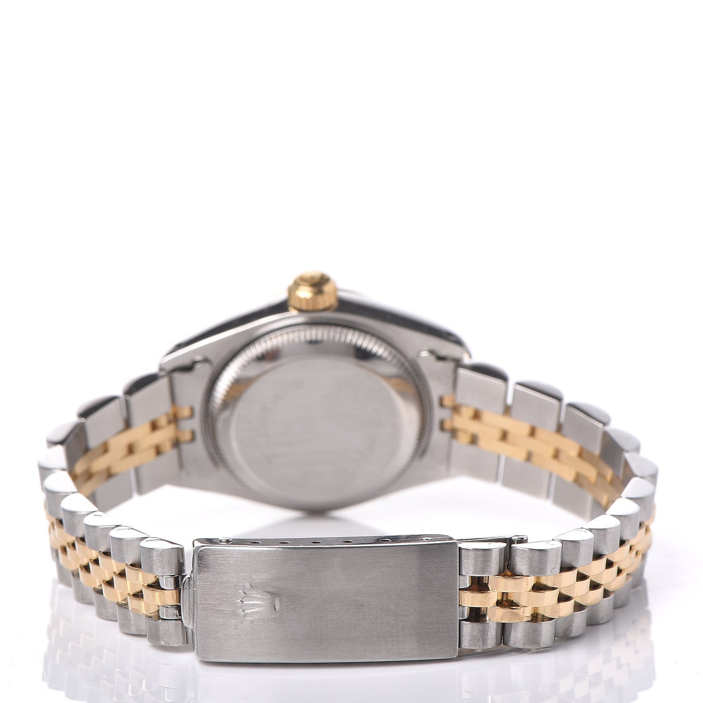 Stainless Steel 18K Yellow Gold 26mm Oyster Perpetual Datejust Watch Champagne 69173
