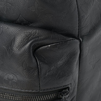 Louis Vuitton Calfskin Monogram Shadow Discovery Backpack Black 12 of 14