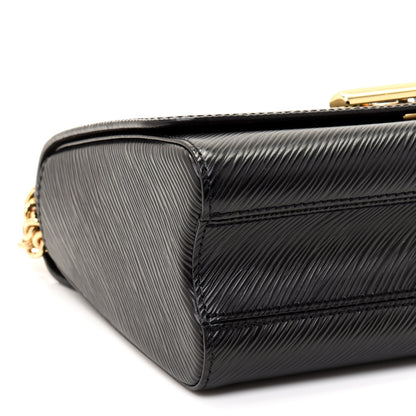Louis Vuitton Epi Twist Shoulder Bag MM Black 10 of 11