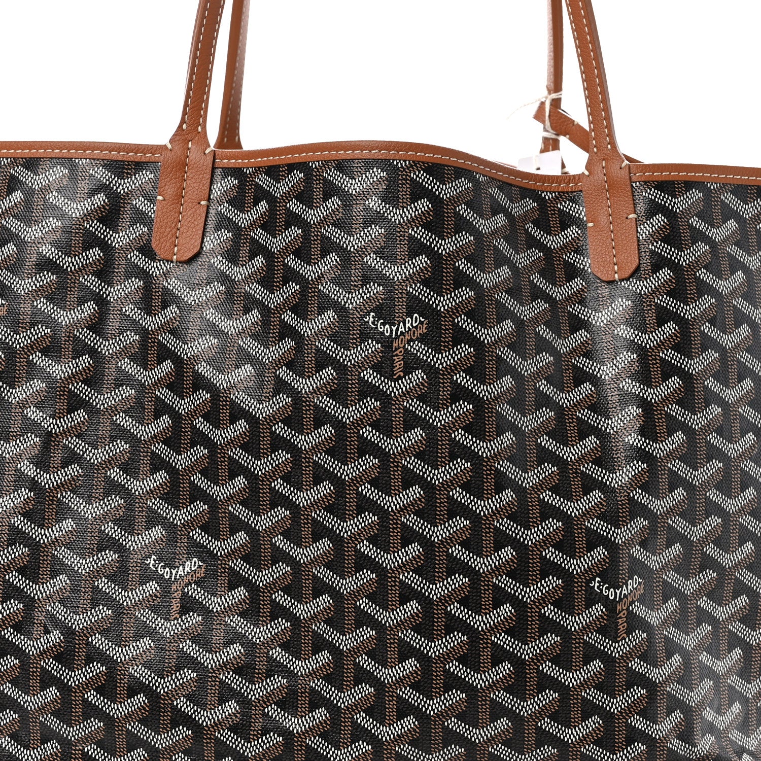 Goyard Goyardine Saint Louis GM Black Gold 9 of 11