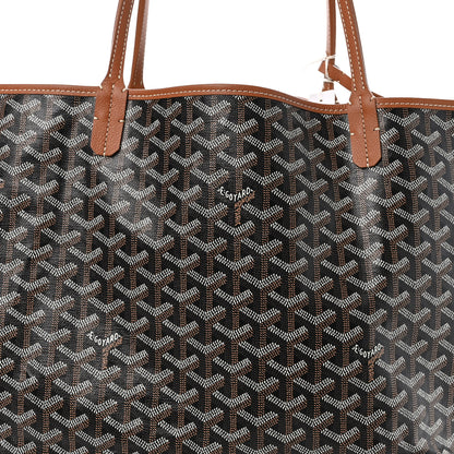 Goyard Goyardine Saint Louis GM Black Gold 9 of 11