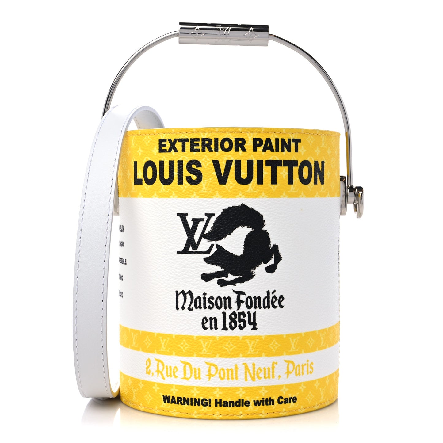 Monogram LV Paint Can Yellow