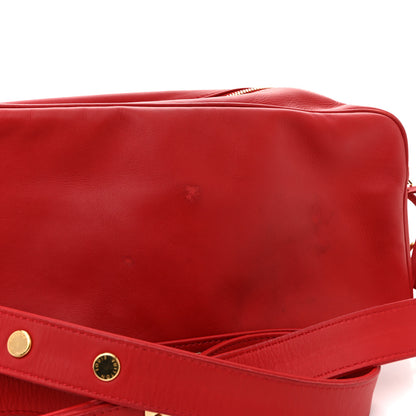 Louis Vuitton Supple Calfskin Paname Take Off Flight Overseas Bag Red 14 of 17