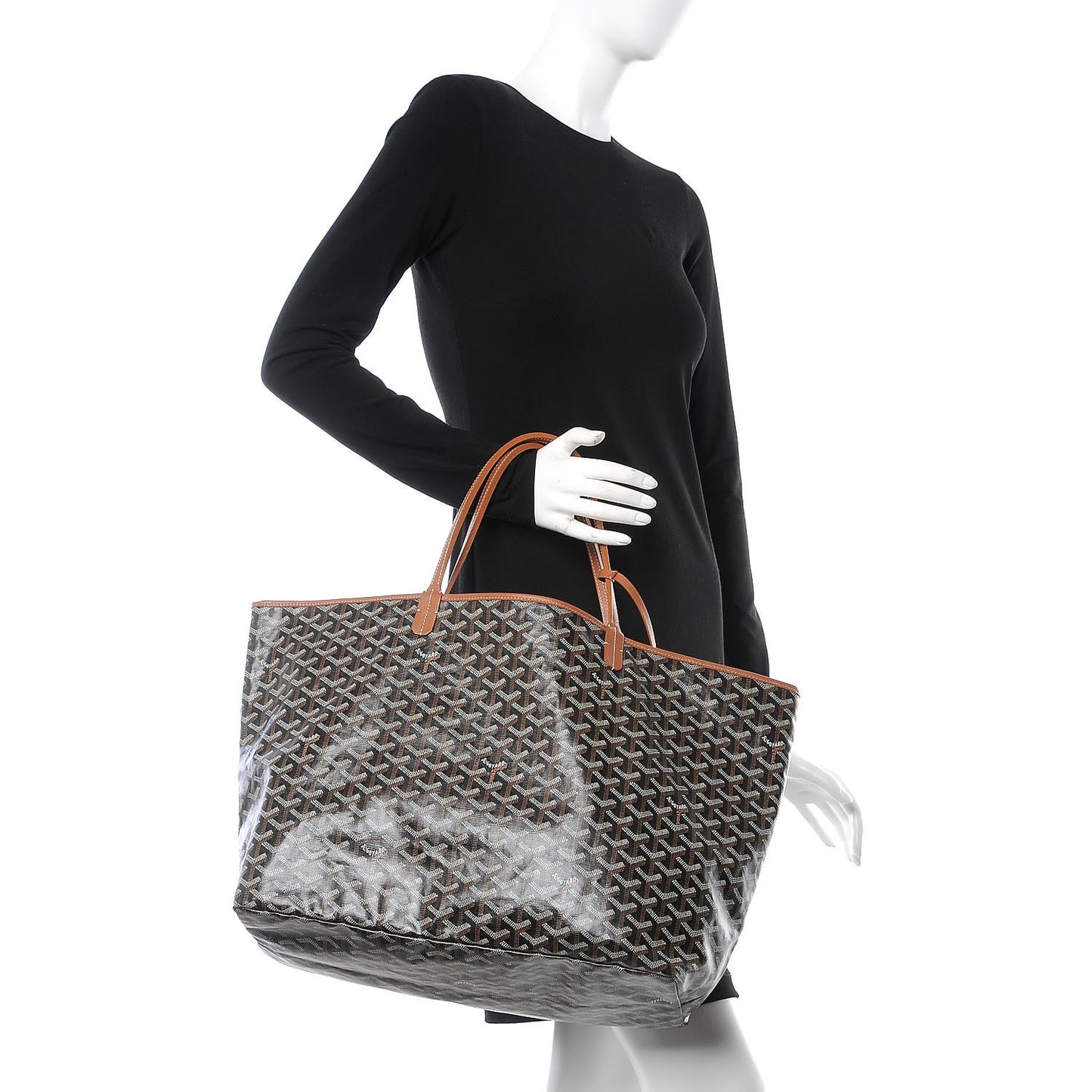 Goyardine Saint Louis GM Black Gold