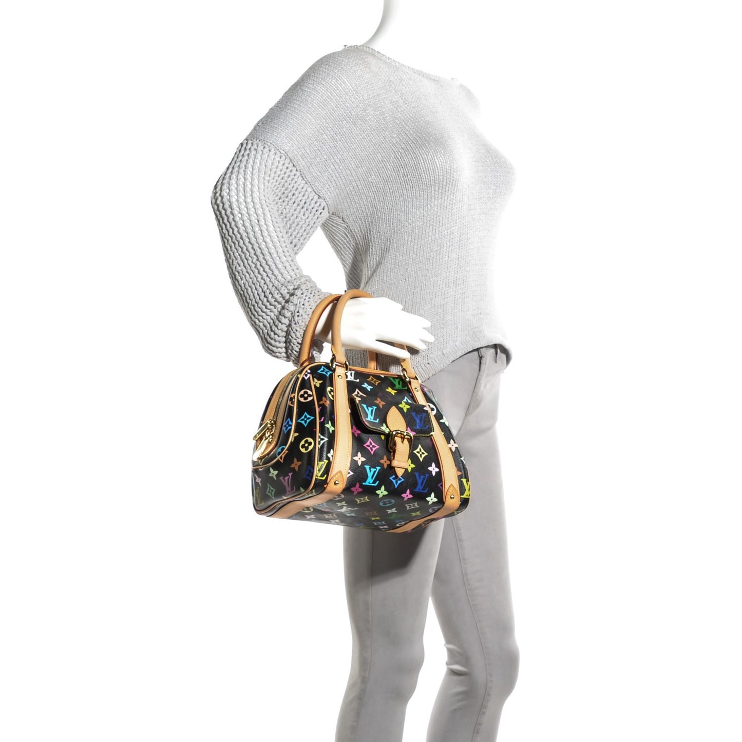 Monogram Multicolor Priscilla Black