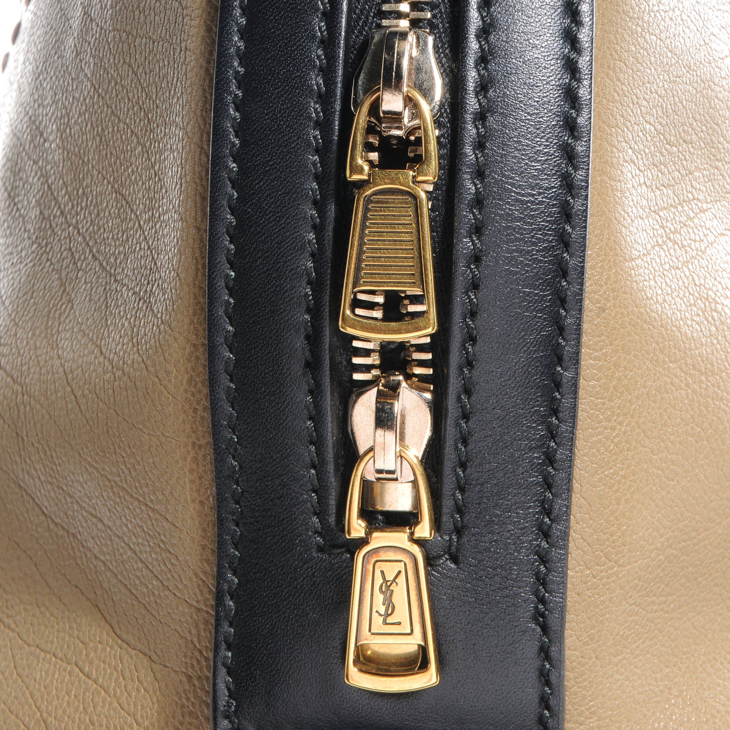 Python Oversized Muse Satchel Beige