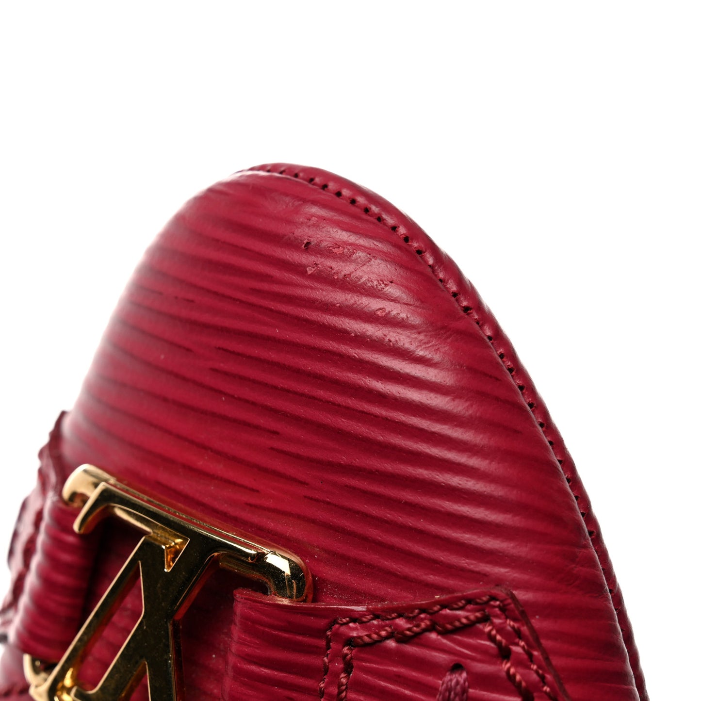 Epi Oxford Ballerina Flats 36.5 Fuchsia