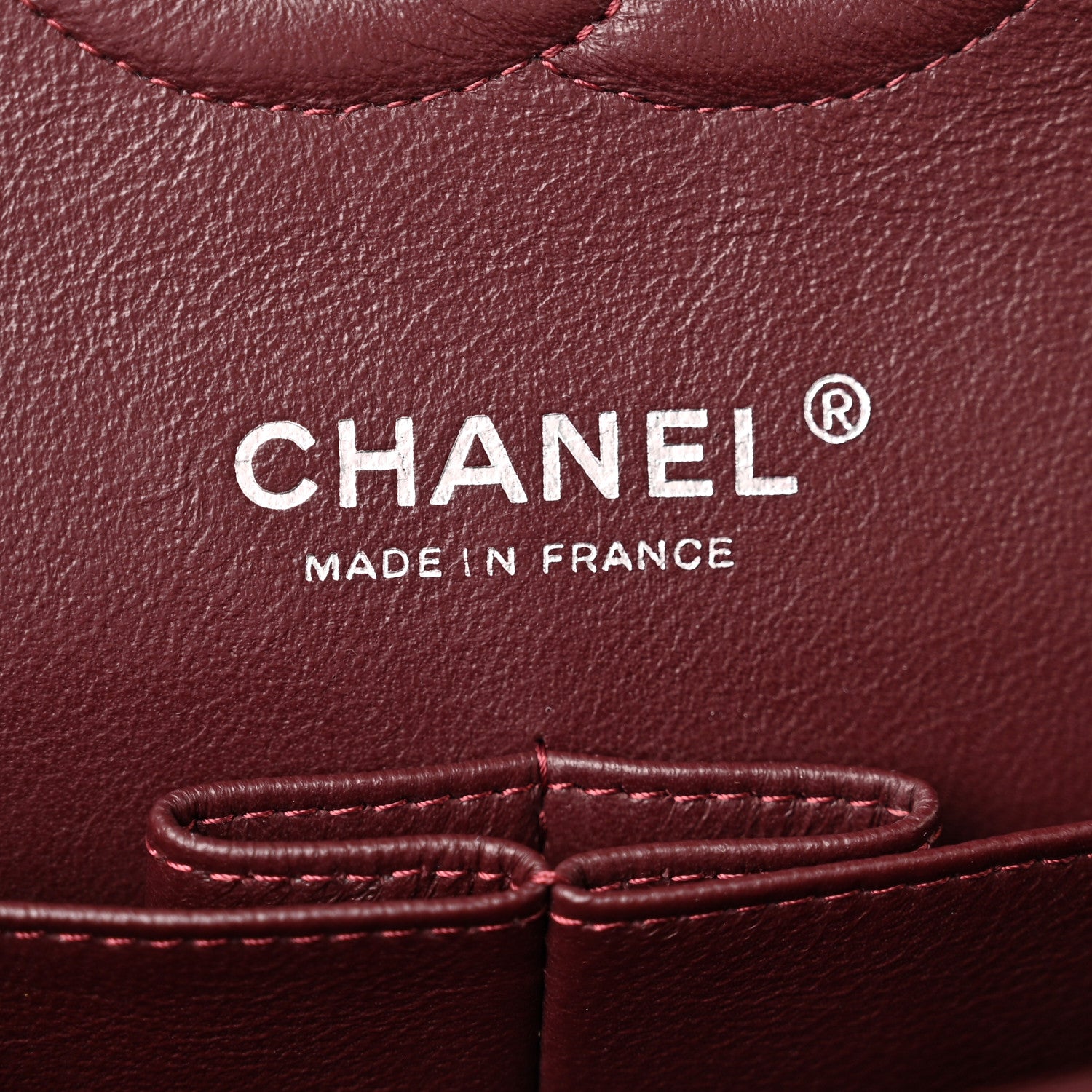 Chanel Lambskin Quilted Medium Double Flap Black 6 of 10