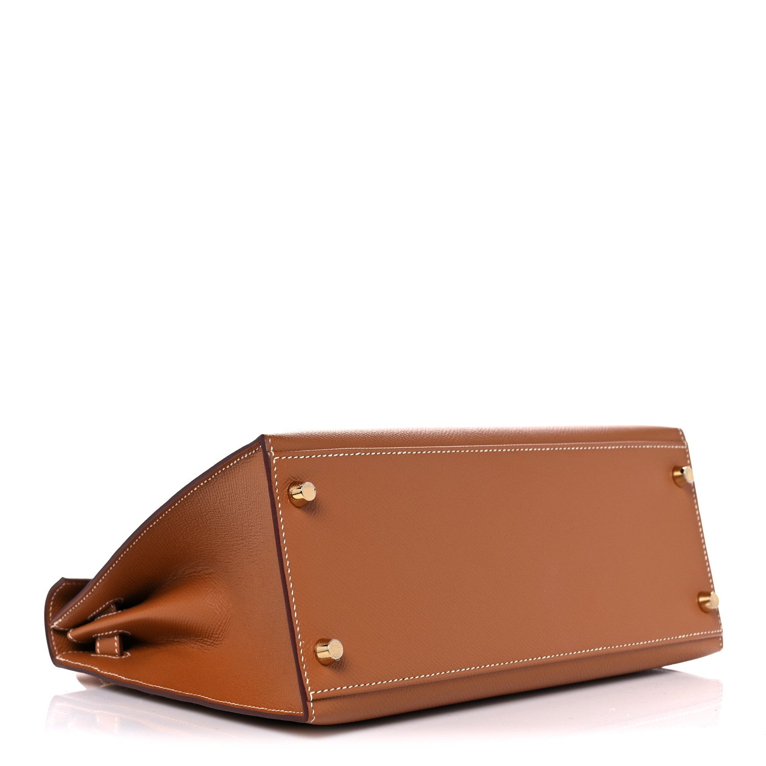 Hermes Epsom Kelly Sellier 28 Gold 5 of 36