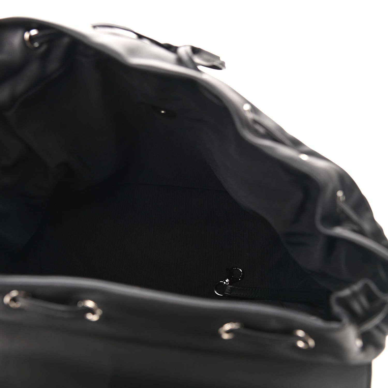 Chanel Calfskin Chevron Quilted Large Urban Spirit Backpack Black 5 of 11