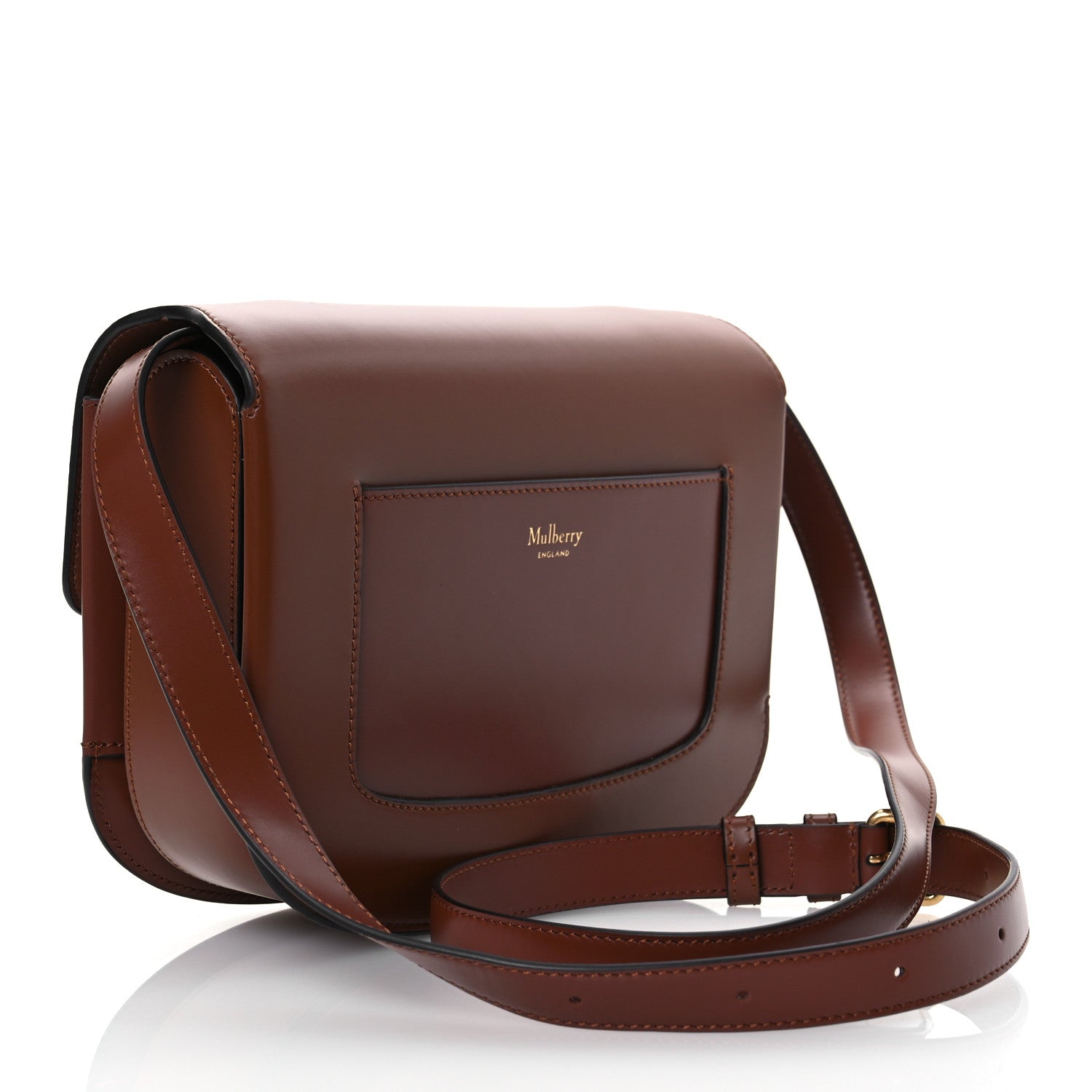 Mulberry Super Lux Calfskin Pimlico Satchel Bright Oak 3 of 11