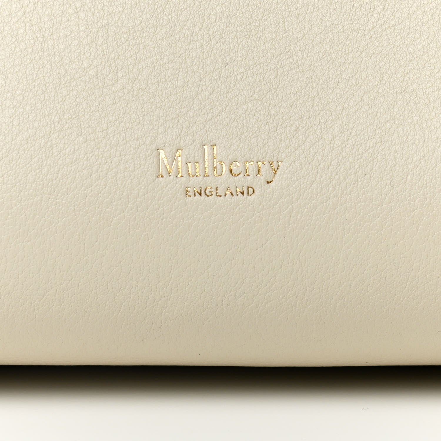 Mulberry Heavy Grain Small Iris Tote Chalk 7 of 10
