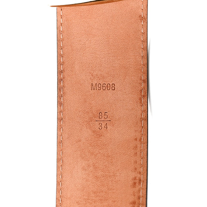 Louis Vuitton Monogram 40mm LV Initiales Belt 85 34 6 of 7