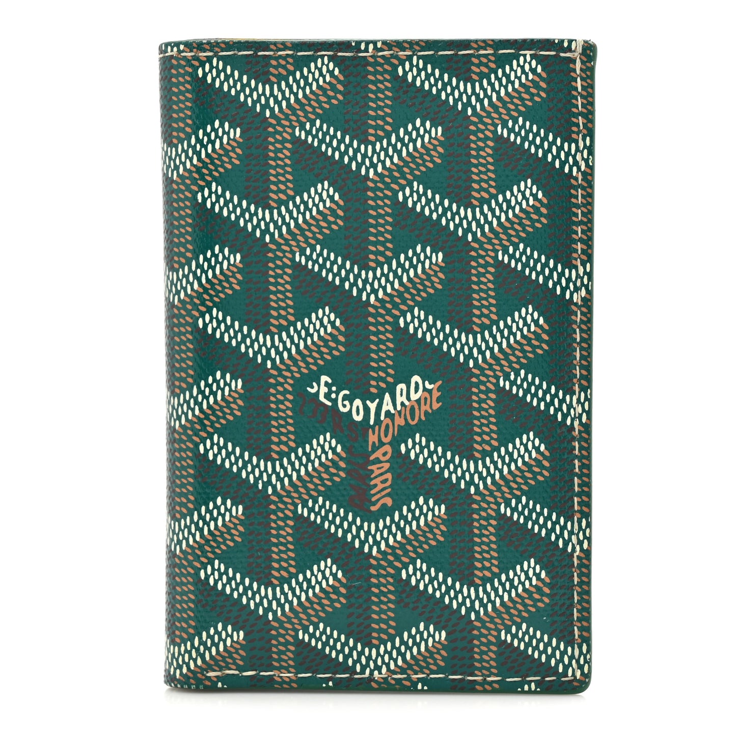 Goyardine Saint Pierre Card Holder Green