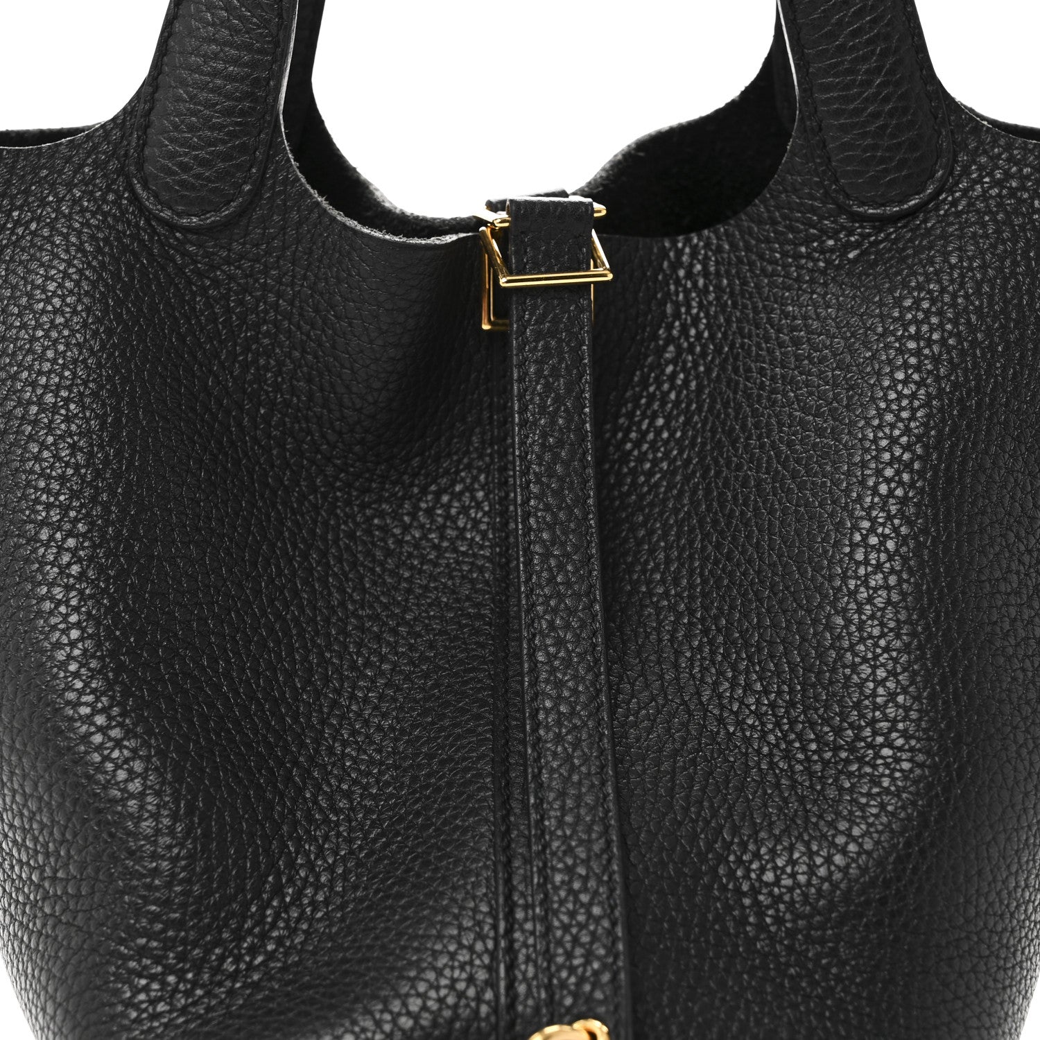 Hermes Taurillon Clemence Picotin Lock 18 PM Black 3 of 11