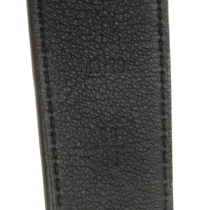 Louis Vuitton Suede Monogram 30mm LV Initiales Belt 90 36 6 of 8