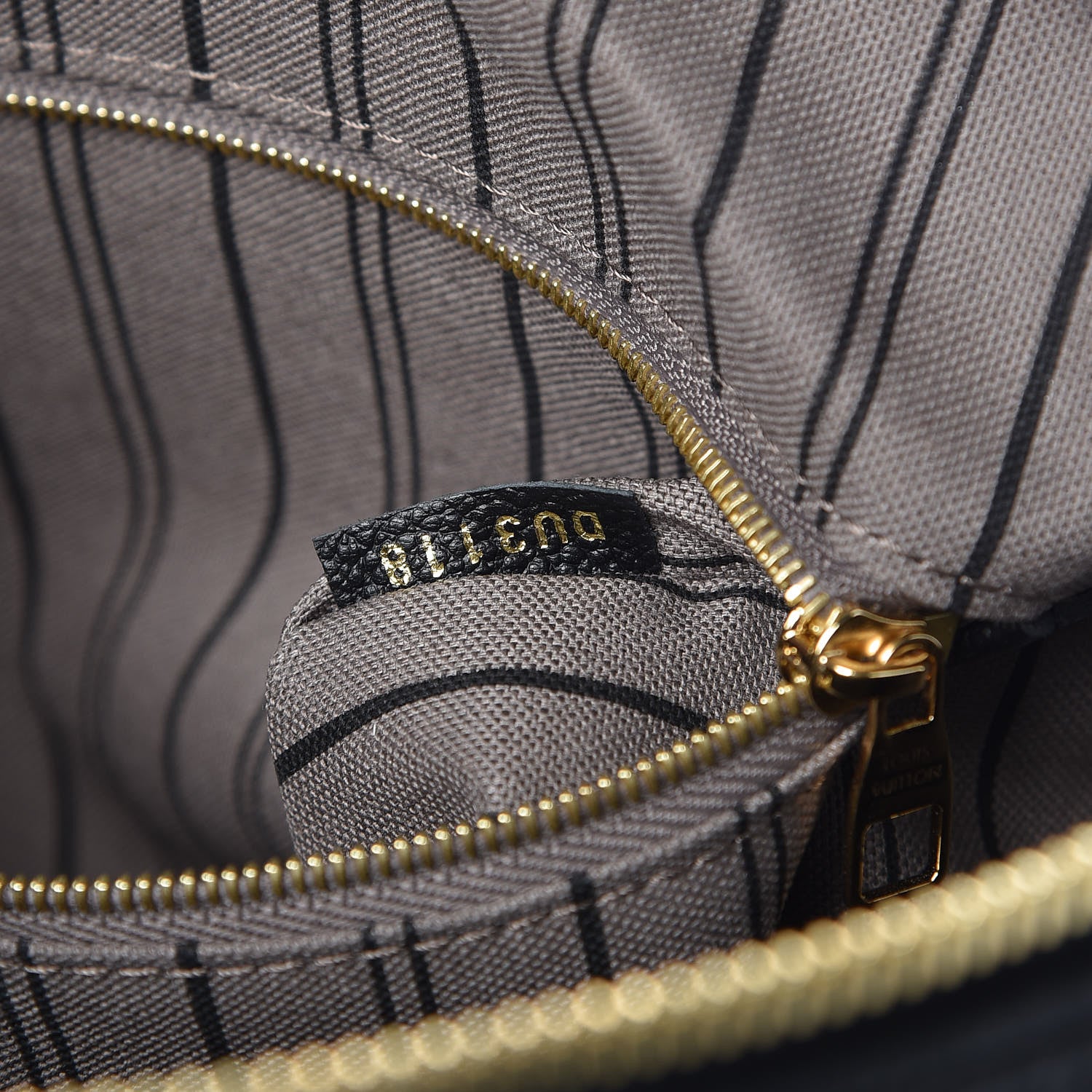 Louis Vuitton Empreinte Speedy Bandouliere 25 NM Black 8 of 10