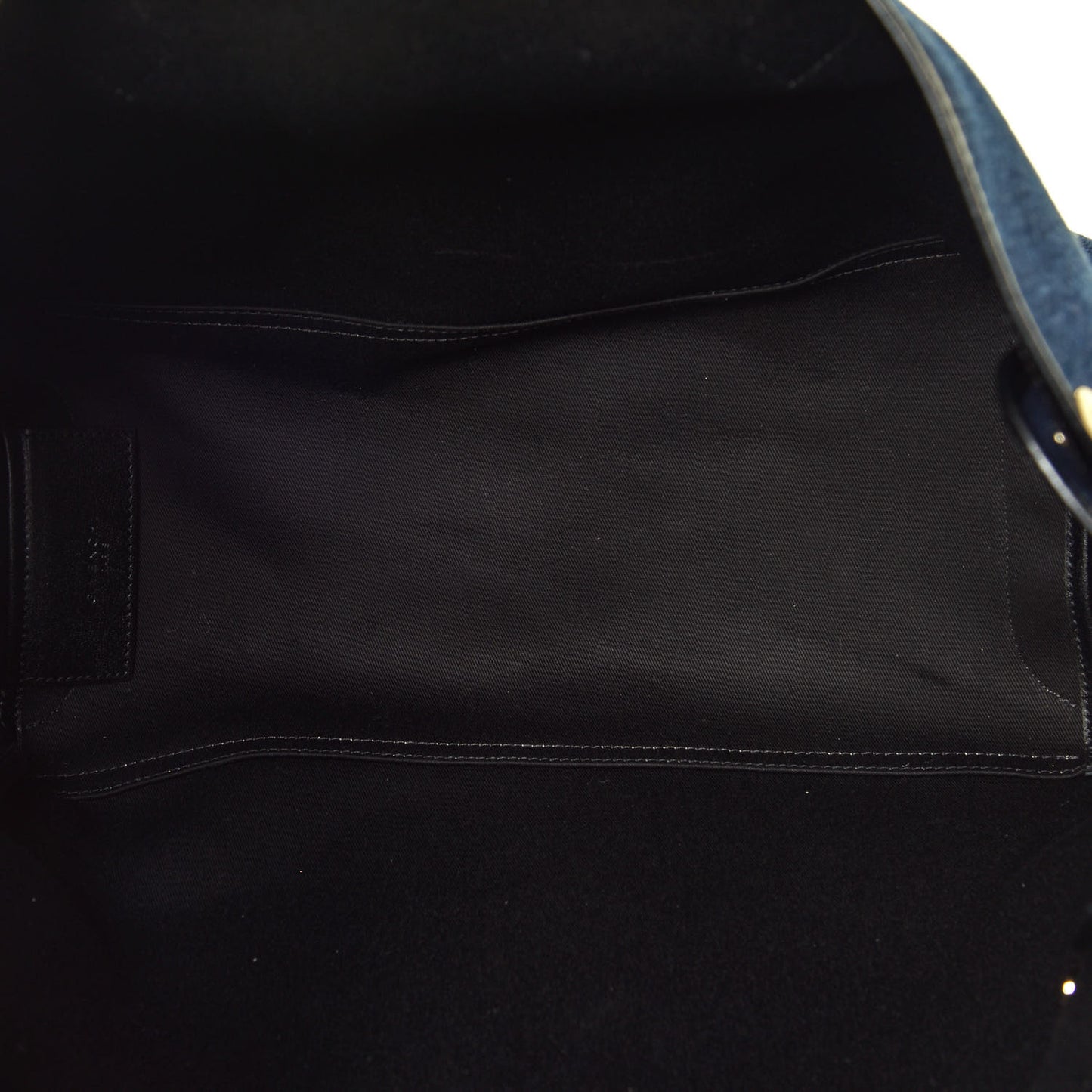 Denim Medium Logo Bond Shopper Tote Blue