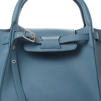 Celine Supple Grained Calfskin Small Long Strap Big Bag Slate Blue 9 of 12