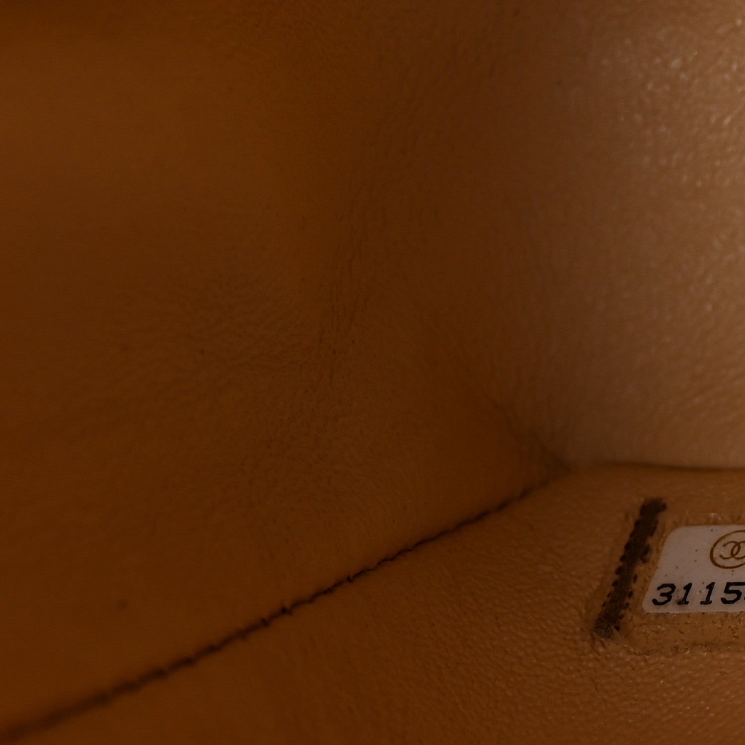 Chanel Caviar Quilted Medium Double Flap Beige 7 of 11