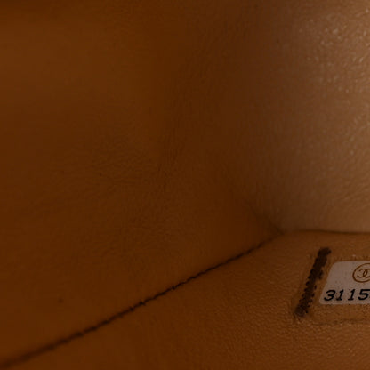Chanel Caviar Quilted Medium Double Flap Beige 7 of 11