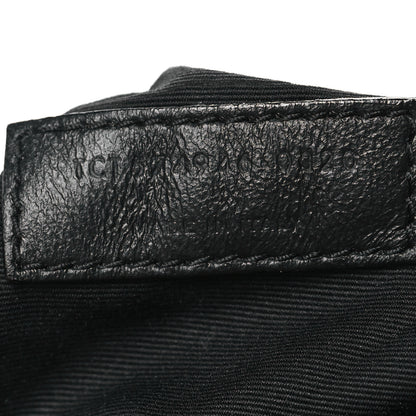 Saint Laurent Calfskin Y Quilted Monogram Medium Loulou Chain Satchel Black 8 of 14