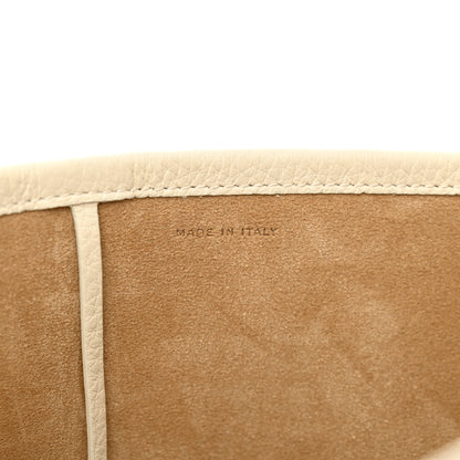 The Row Grained Calfskin Medium N/S Park Tote Ivory 7 of 11