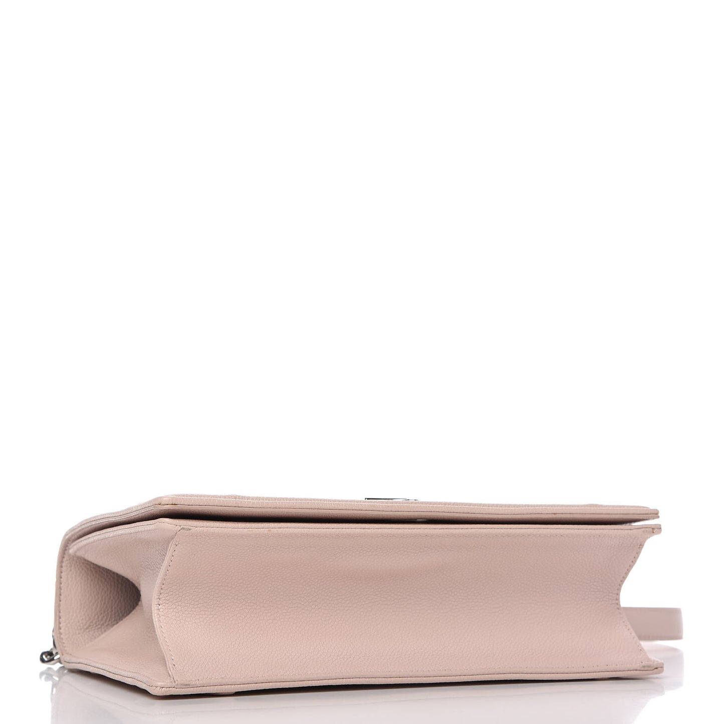 Grained Calfskin Cannage Medium Diorama Flap Bag Rose Poudre