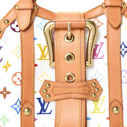 Louis Vuitton Monogram Multicolor Theda GM White 7 of 11