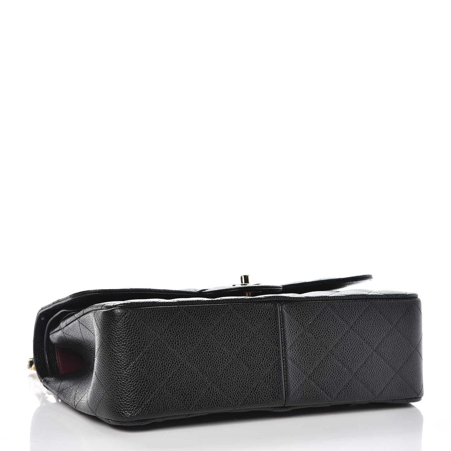 Chanel Caviar Quilted Jumbo Double Flap Black 4 of 8