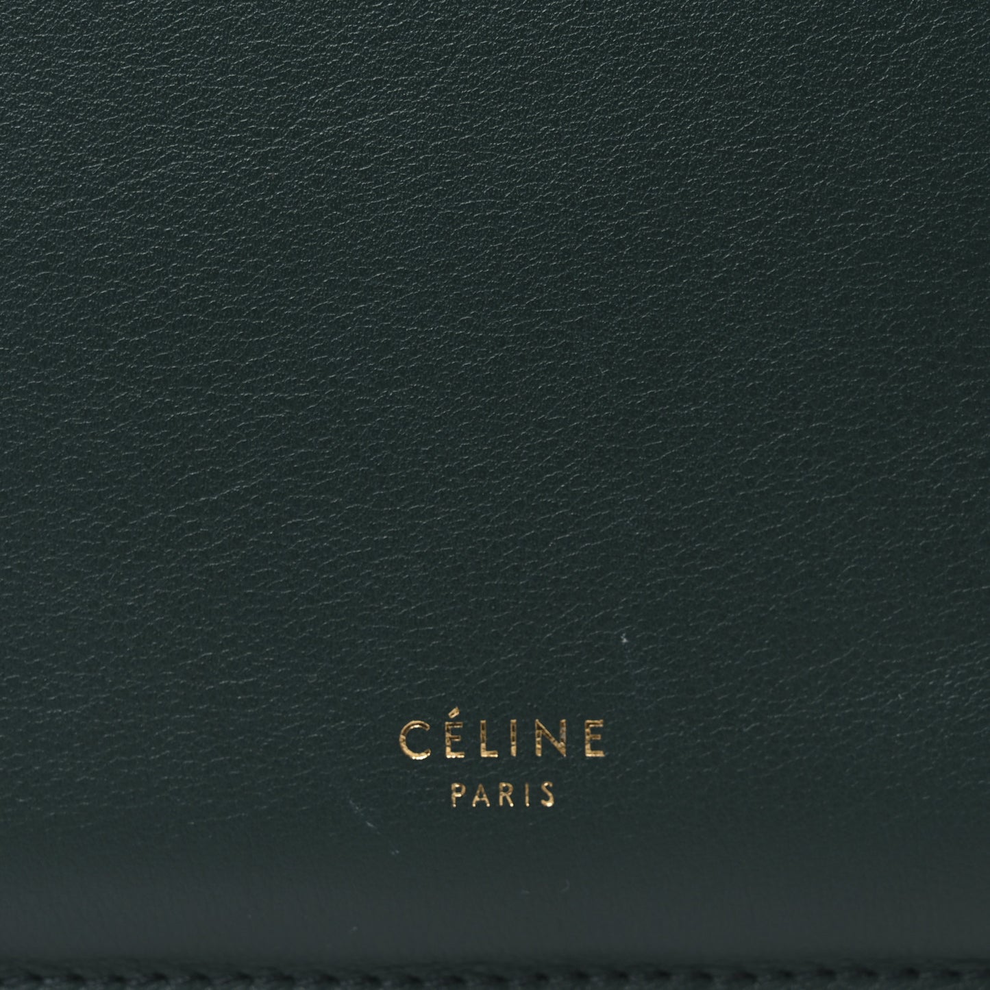 Smooth Calfskin Medium Clasp Shoulder Bag Forest