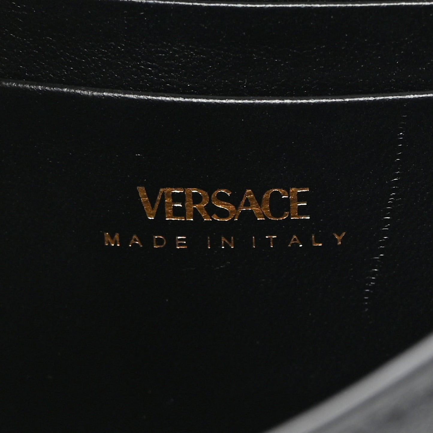 Grained Calfskin Mini La Medusa Bag Black