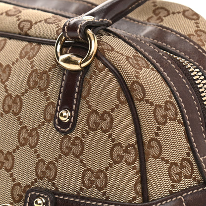 Gucci Monogram Large Wave Boston Dark Brown 13 of 13