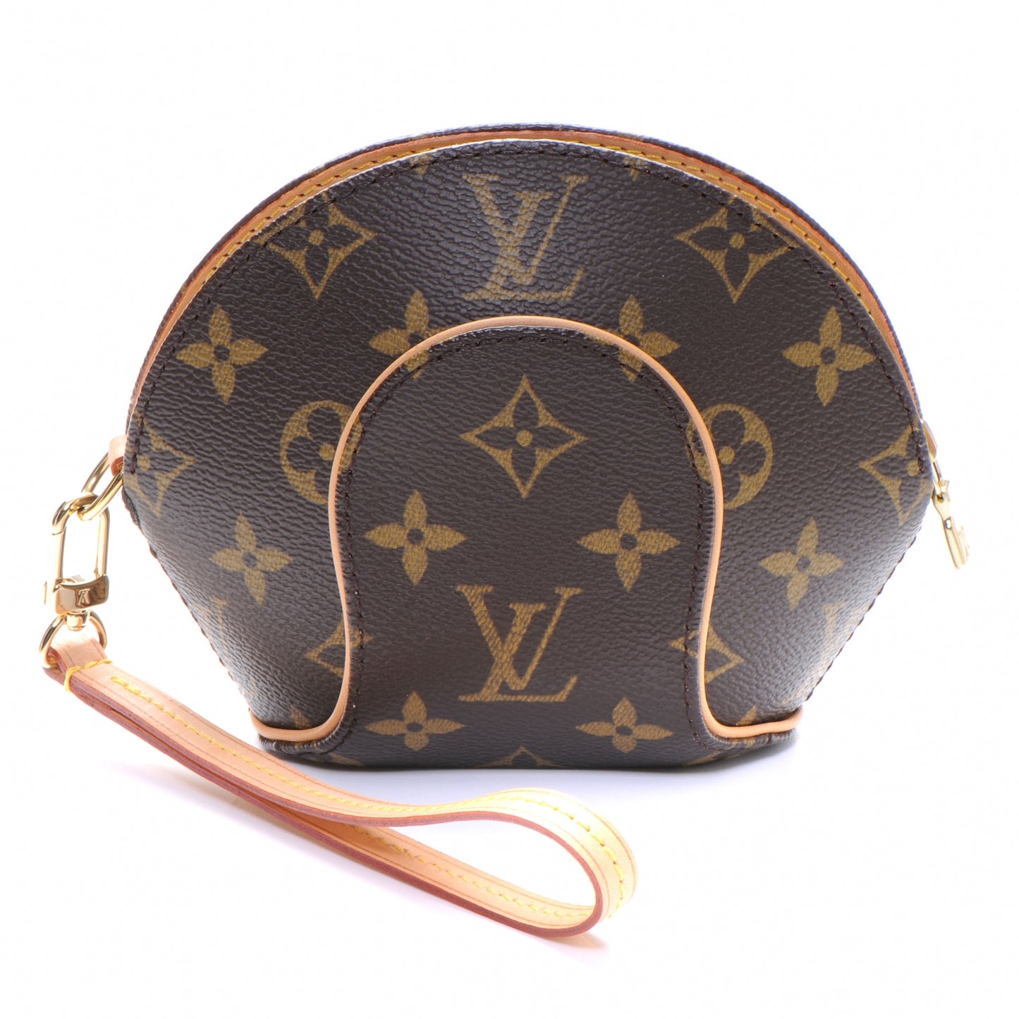 Monogram Mini Ellipse Wristlet Clutch