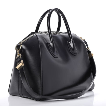 Givenchy Shiny Lord Calfskin Medium Antigona Black 3 of 7